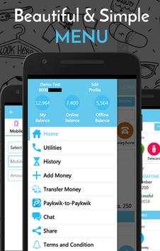 Recharge,Bill Payment  Wallet screenshot 2