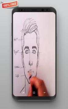 Face Drawing Step by Step скриншот 7