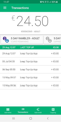 Leap Top-up screenshot 3