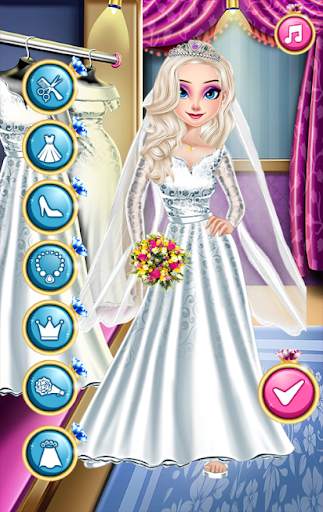 Millionaire Wedding Blondie Bride Dress up Game screenshot 4
