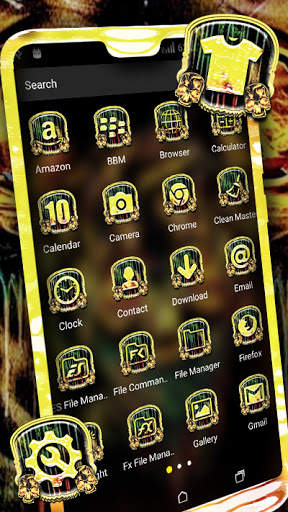 Skull Melt Launcher Theme screenshot 2