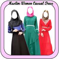 Muslim Women Casual Dress on 9Apps