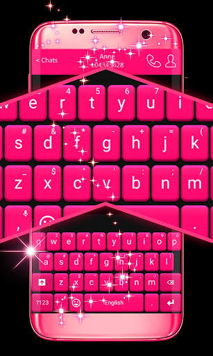 Pink Keyboard For WhatsApp screenshot 3