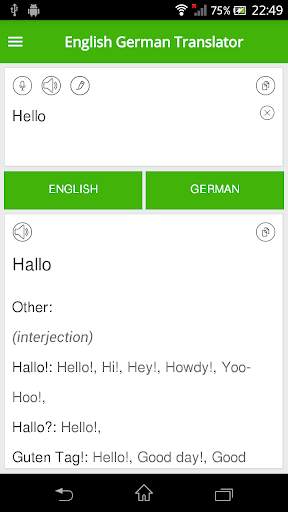 English German Translator screenshot 3