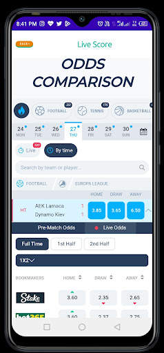 Live scores & Odds Comparison screenshot 4