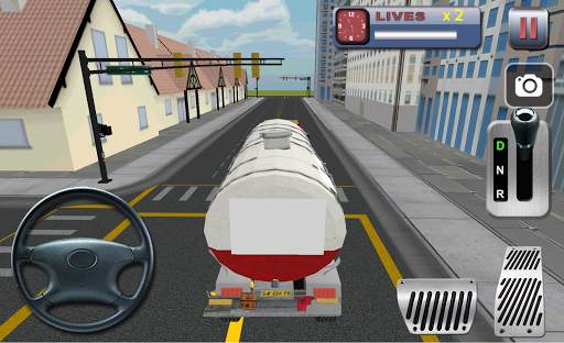 Oil Truck Transporter 3D screenshot 8
