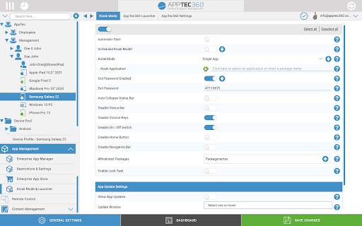MDM & Kiosk Mode by AppTec360 screenshot 10
