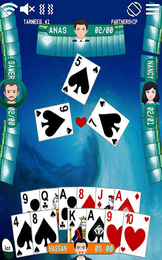 Golden Card Games Tarneeb Trix скриншот 6