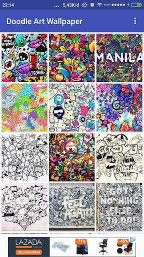 Doodle Art Wallpaper screenshot 5