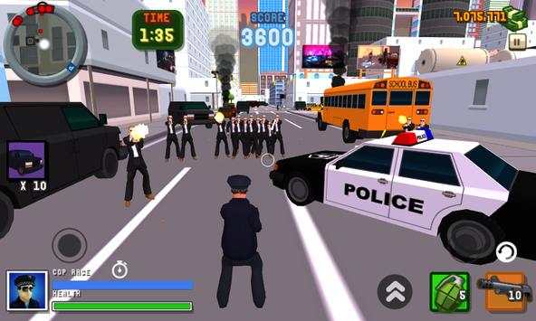 San Andreas Angry Cop 3D City screenshot 1