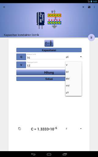 Rumus Fisika - Physics Calc screenshot 21