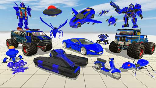 Avion Robot Car Transform Game screenshot 1