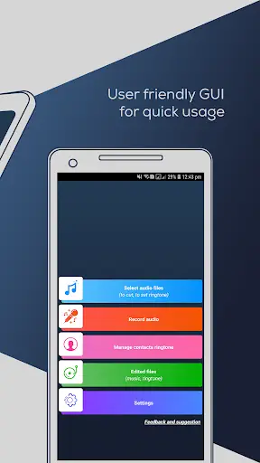 Ringtone maker - Mp3 cutter screenshot 2