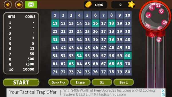 Keno Kings скриншот 6