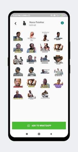 Hindi Sticker: Funny WASticker screenshot 7