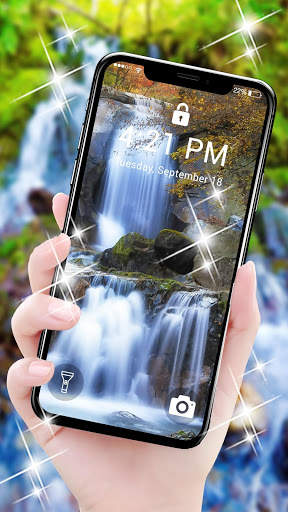 Beautiful Waterfall APUS Live Wallpaper screenshot 2