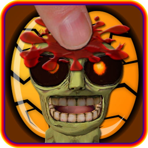 Crushes Zombies horde smasher with our finger icon