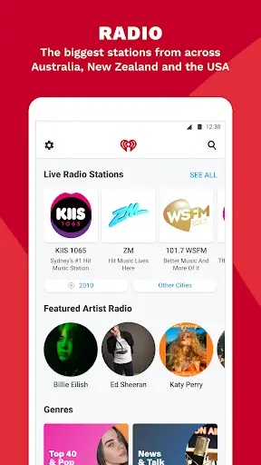 iHeartRadio - Free Music, Radio & Podcasts screenshot 3
