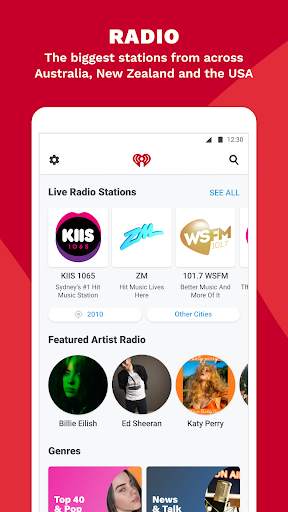 iHeartRadio - Free Music, Radio & Podcasts screenshot 3