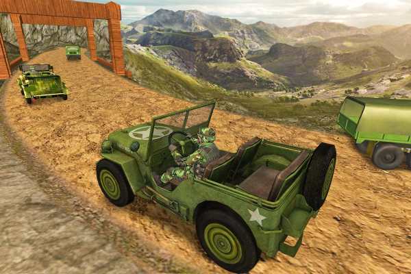 Army Offroad Truck Driving Game screenshot 2