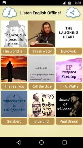 Listen English Poems Offline screenshot 6
