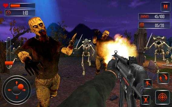 menembak zombie survival perbatasan screenshot 9
