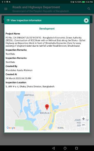 Project Monitoring System - PMS RHD screenshot 4