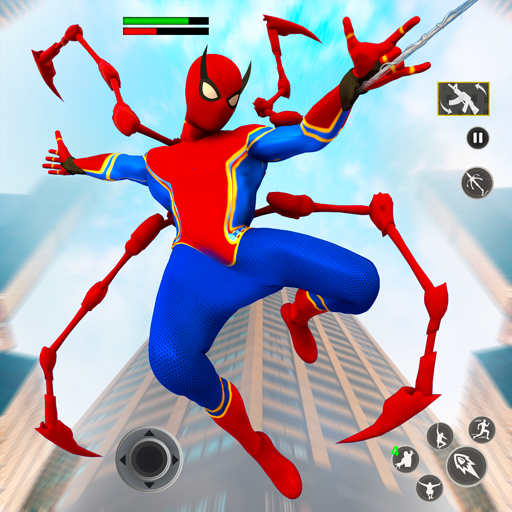 Flying Superhero Robot Games icon