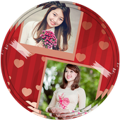 Cute Collage Frame أيقونة