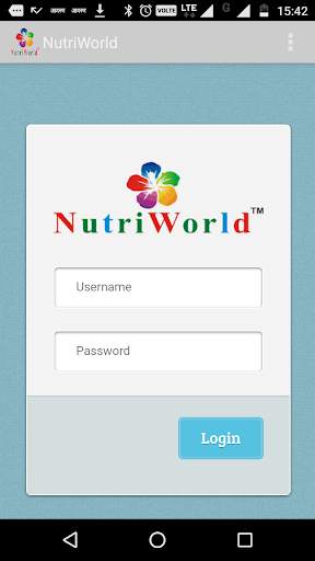 Nutri World Mobile App screenshot 2