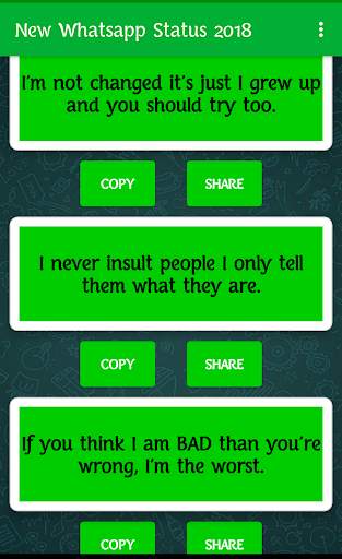 Whatzapp Status 2018 screenshot 3