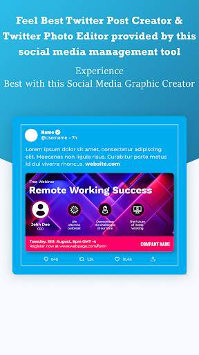 Social Media Post Maker screenshot 5