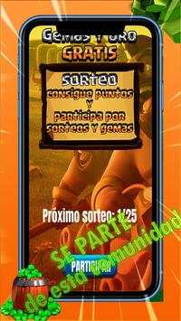 Sorteos de Gemas Clash screenshot 3