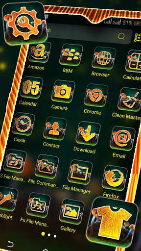 Mushroom Firefly Theme Launcher screenshot 2