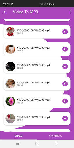 Mix Audio with Video / Crop , Compress Video screenshot 4