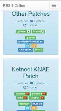Online Pes 6 Ketnooi screenshot 1