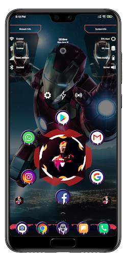 Arc Launcher Iron Theme screenshot 1