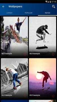 Freestyle Skateboard HD Wallpaper screenshot 7