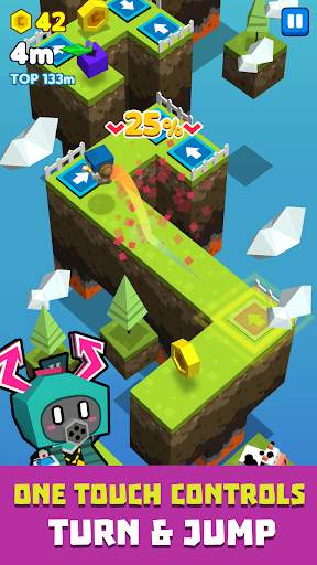Cubie Jump - Tap Dash скриншот 4