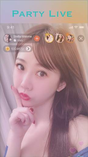Lucky Live - Audio & Video chat rooms screenshot 1