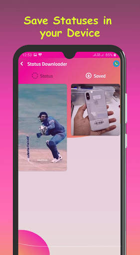 Reels, Status Saver -Whatsaver screenshot 3
