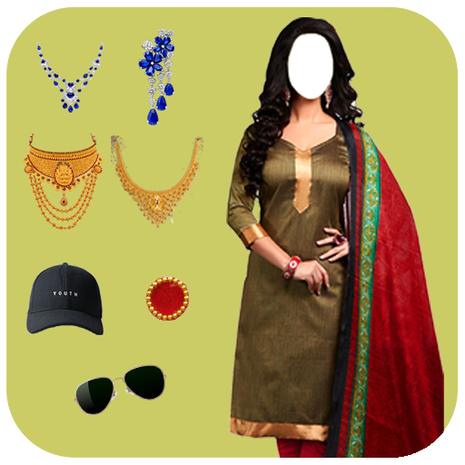 Women Churidar Suit HD icon