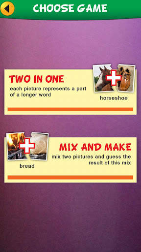2 Pics 1 Word: Mix Pics Puzzle screenshot 2