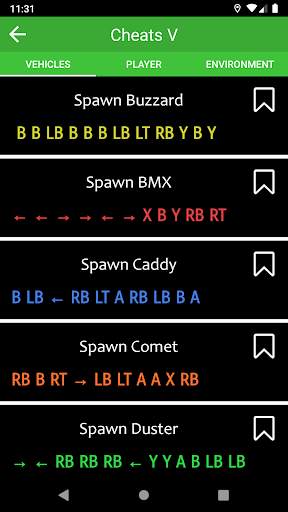 Cheats for GTA 5 screenshot 3