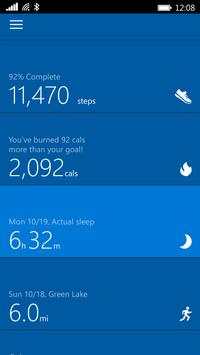 Microsoft Band screenshot 1