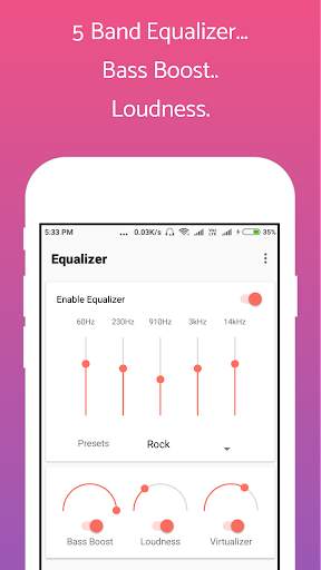 Clean Equalizer & Bass Booster Pro screenshot 2