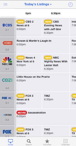 TV Listings Guide USA screenshot 1