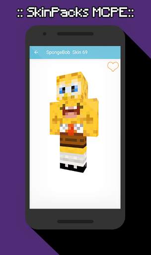 SkinPacks Sponge bob for Minecraft screenshot 7
