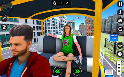Tuk Tuk Rickshaw: Taxi Games screenshot 4