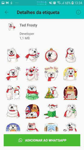 Christmas and New Year Stickers for WhatsApp screenshot 8